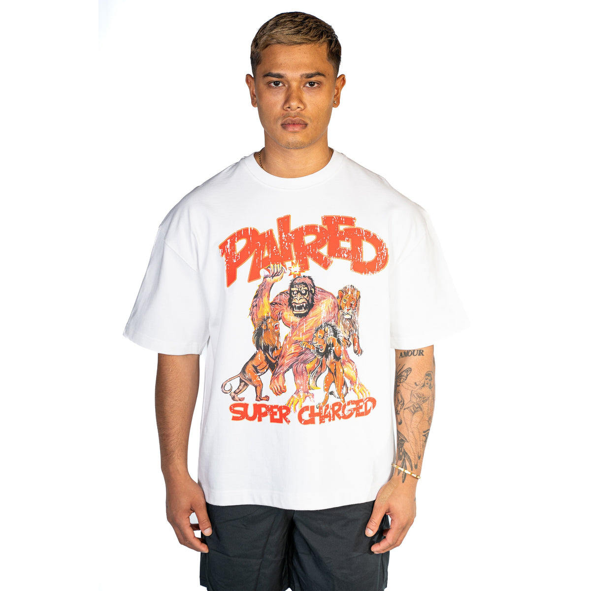 SUPERCHARGED T-SHIRT WHITE