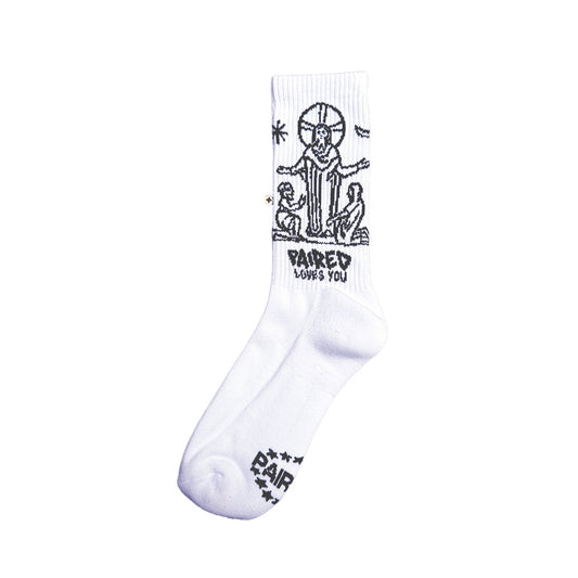 PAIRED LOVES YOU SOCK