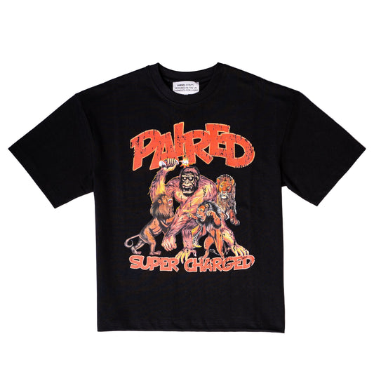 SUPERCHARGED T-SHIRT BLACK